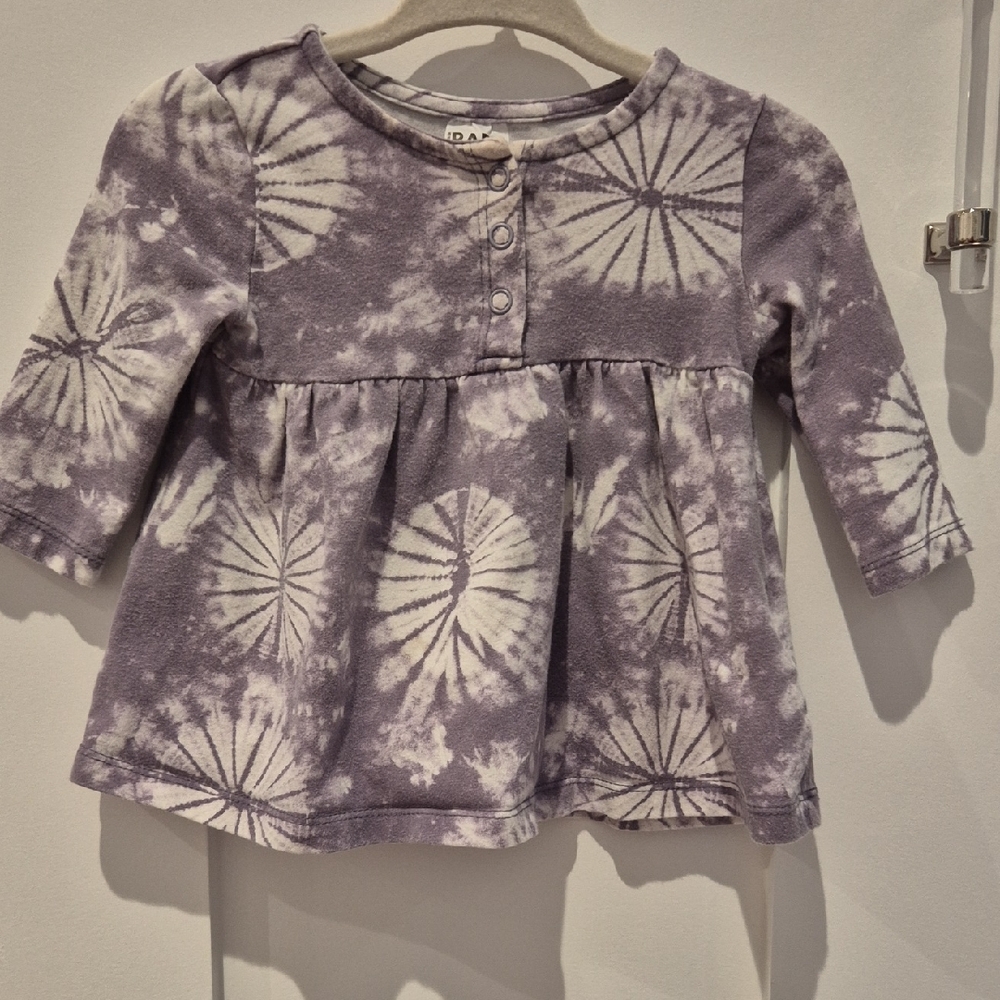 Cotton On Baby Kids Tie-Dye Top and Headband